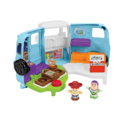 Set juego aventuras acampada Jessie, Toy Story 4, Little People, Fisher-Price