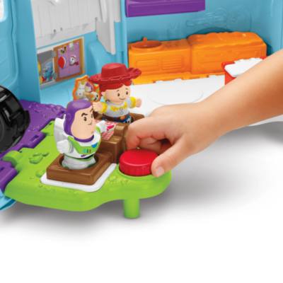 Set juego aventuras acampada Jessie, Toy Story 4, Little People, Fisher-Price
