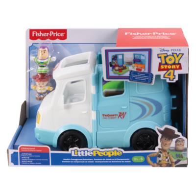 Set juego aventuras acampada Jessie, Toy Story 4, Little People, Fisher-Price