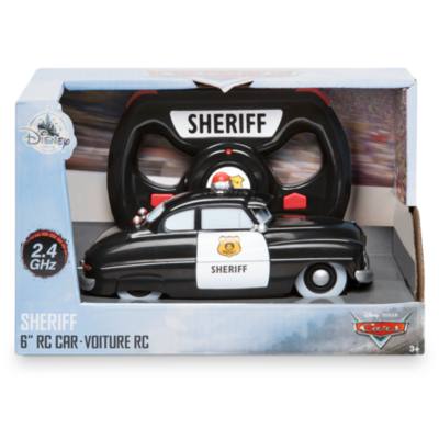 Disney Store Sheriff 6'' Remote Control Car, Disney Pixar Cars