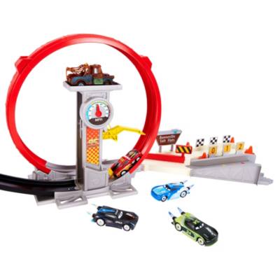 Mattel Disney Pixar Cars XRS Rocket Racing Super Loop Playset