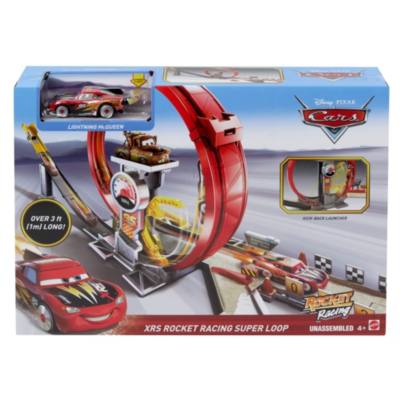 Mattel - Disney Pixar Cars - XRS Rocket Racing Super Loop - Spielset