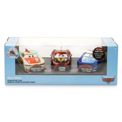 Disney Store - Lightning McQueen, Terry Kargas und Paul Conrev - Die Cast Set