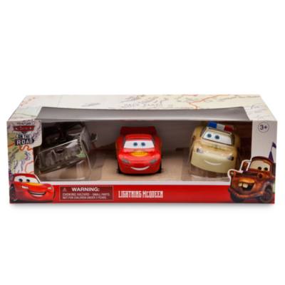 Lightning McQueen Die Cast Set, Disney Pixar Cars on the Road