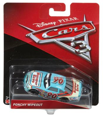 Ponchy Wipeout Die-Cast, Disney Pixar Cars 3