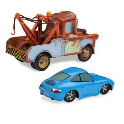 Disney Store Mater and Sally Die-Cast Twin Pack