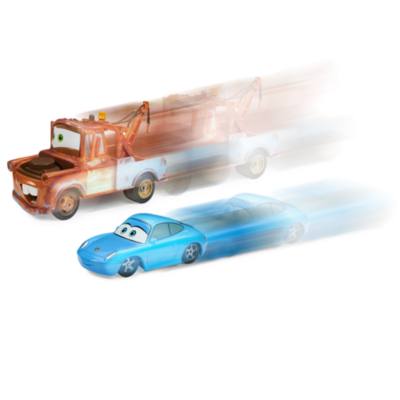 Disney Store Mater and Sally Die-Cast Twin Pack