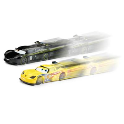 Disney Store Jeff Gorvette and Lewis Hamilton Die-Cast Twin Pack