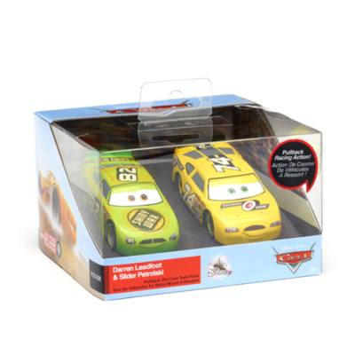 Disney Store - Darren Leadfoot und Slider Petrolski - Set mit 2 Die Cast Autos