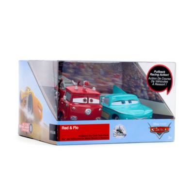 Veh&iacute;culos a escala Red y Flo , Disney Store (2 u.)
