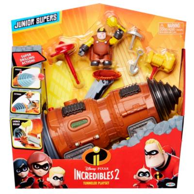 Junior Supers set juego tuneladora, Los Incre&iacute;bles 2