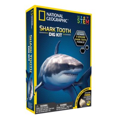Bandai National Geographic Shark Tooth Dig Kit