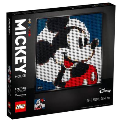LEGO Art Mickey and Minnie Mouse Set 31202
