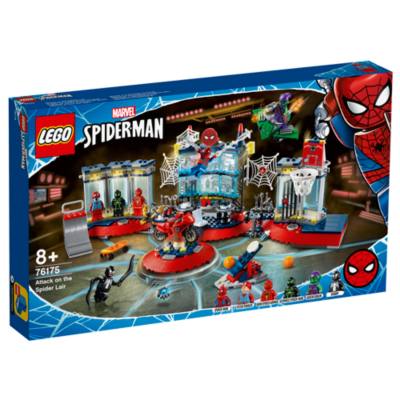 LEGO Marvel Spider-Man Attack on the Spider Lair Set 76175
