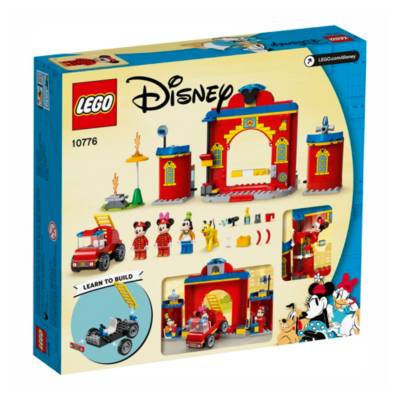 Lego Disney Mickey And Friends Fire Truck And Station Set Shopdisney