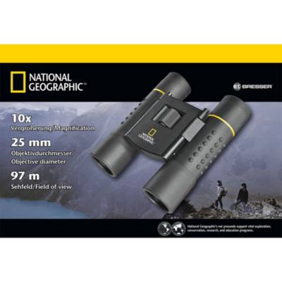 National Geographic 10x25 Pocket Binoculars