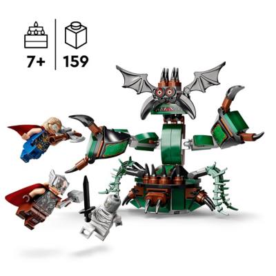 LEGO Marvel Attack on Asgard Set 76207, Thor: Love and Thunder