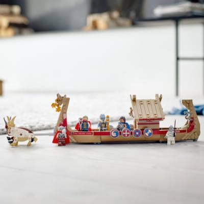 LEGO Marvel The Goat Boat Set 76208, Thor: Love and Thunder