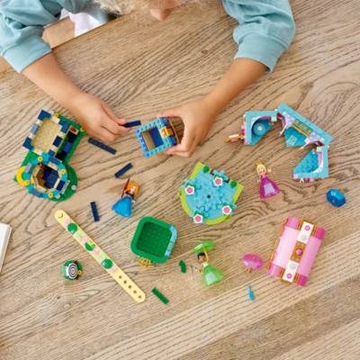 LEGO Disney Princess Aurora, Merida and Tiana's Enchanted Creations Set 43203