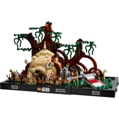 LEGO Star Wars 75330 Diorama de l’entraînement Jedi sur Dagobah