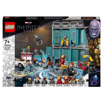 LEGO Marvel 76216 L'armurerie d'Iron Man