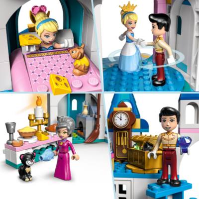LEGO Disney Princess Cinderella and Prince Charming's Castle 43206
