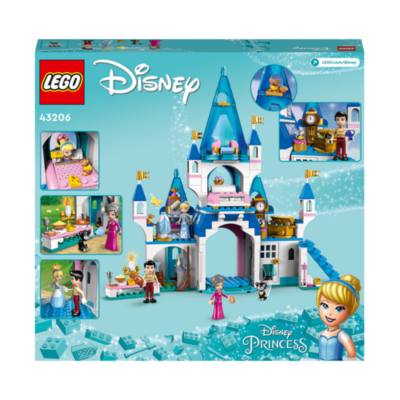 LEGO Disney Princess Cinderella and Prince Charming's Castle 43206