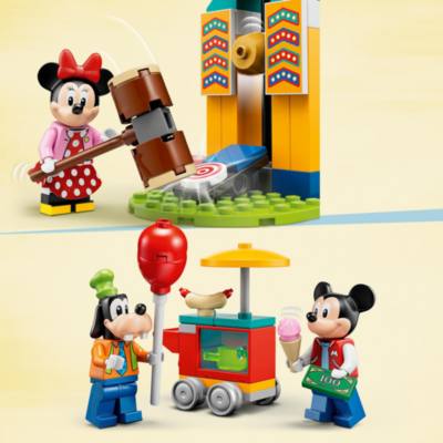 LEGO Disney Mickey Minnie and Goofy's Fairground Fun Set 10778