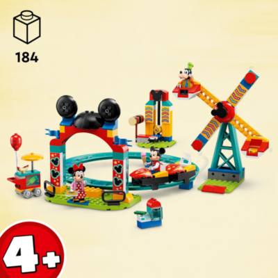 LEGO Disney Mickey Minnie and Goofy's Fairground Fun Set 10778