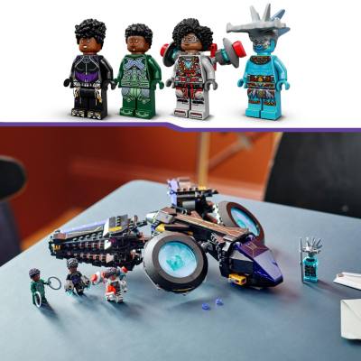 LEGO Shuri's Sunbird Set, Black Panther: Wakanda Forever