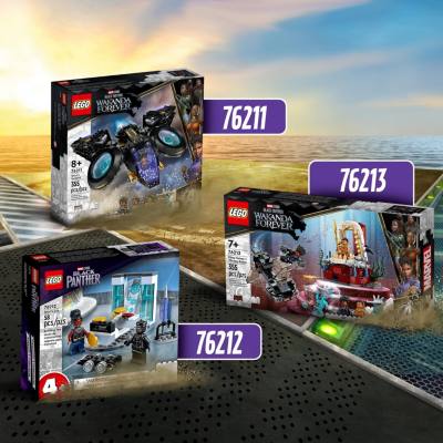 LEGO Shuri's Sunbird Set, Black Panther: Wakanda Forever