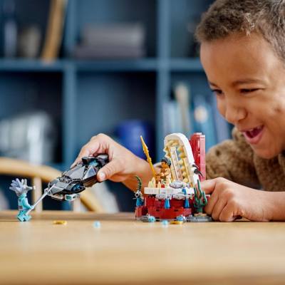 LEGO King Namor's Throne Room Set 76213, Black Panther: Wakanda Forever