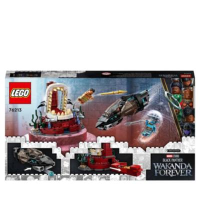 LEGO King Namor's Throne Room Set 76213, Black Panther: Wakanda Forever