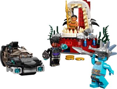 LEGO King Namor's Throne Room Set 76213, Black Panther: Wakanda Forever