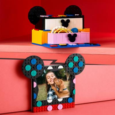 LEGO DOTS Mickey Mouse & Minnie Mouse Back-to-School Project Box Set 41964