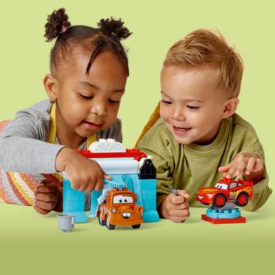LEGO DUPLO Lightning McQueen & Mater's Car Wash Fun Set 10996