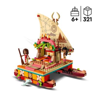 LEGO Disney Moana's Wayfinding Boat Set 43210