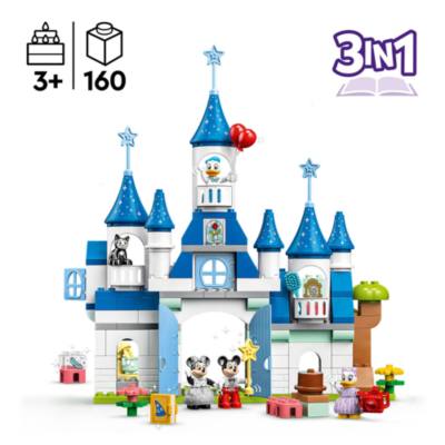 LEGO DUPLO - Disney - 3-in-1-Zauberschloss - Spielzeugset f&uuml;r Kleinkinder 10998