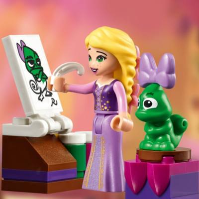 Dormitorio de Rapunzel en el castillo, Enredados: La Serie, LEGO (41156)