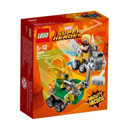 LEGO Marvel Super Heroes Mighty Micros: Thor vs. Loki Set 76091