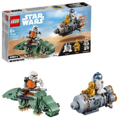 LEGO Star Wars Escape Pod vs. Dewback Microfighters Set 75228