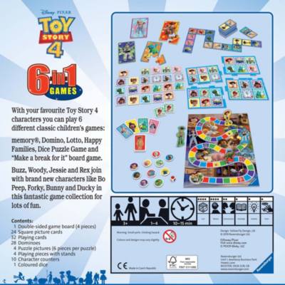 Ravensburger Toy Story 4: 6 in 1 Games Box