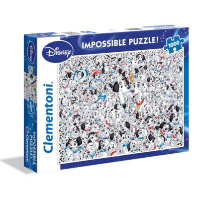 Puzzle 1000 pezzi Impossible La Carica dei 101 Clementoni