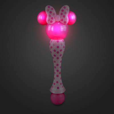 Disney Store Minnie Mouse Light-Up Bubble Wand