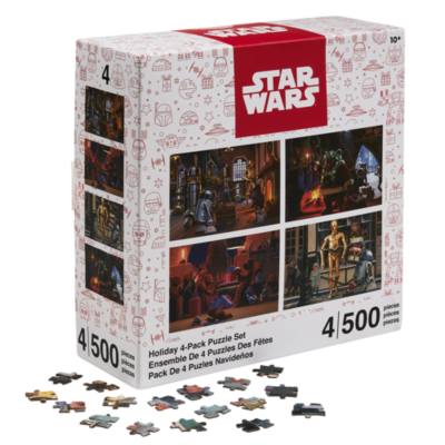 Star Wars Holiday Four-Pack Puzzle Set