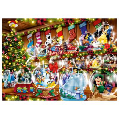 Ravensburger Disney Christmas Snow Globes 1000 Piece Puzzle