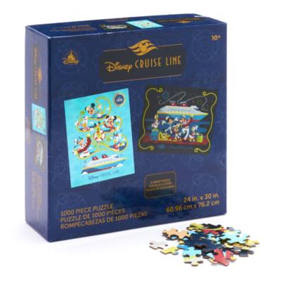 Micky und Freunde - Disney Cruise Line - Doppelseitiges Puzzle mit 1.000 Teilen