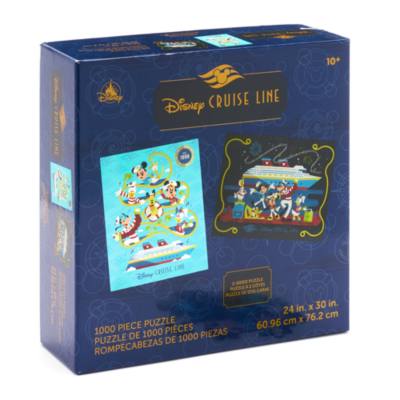 Mickey and Friends Disney Cruise Line Double-Sided 1000 Piece Puzzle