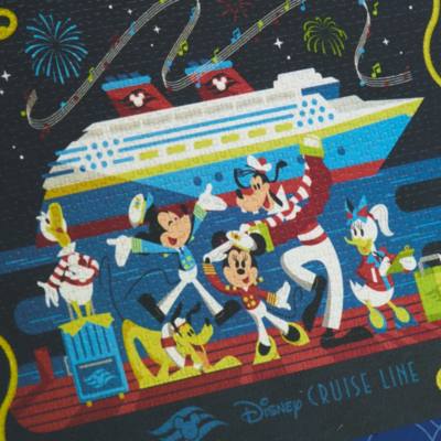 Mickey and Friends Disney Cruise Line Double-Sided 1000 Piece Puzzle