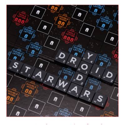 Mattel Scrabble: Star Wars Edition Board Game